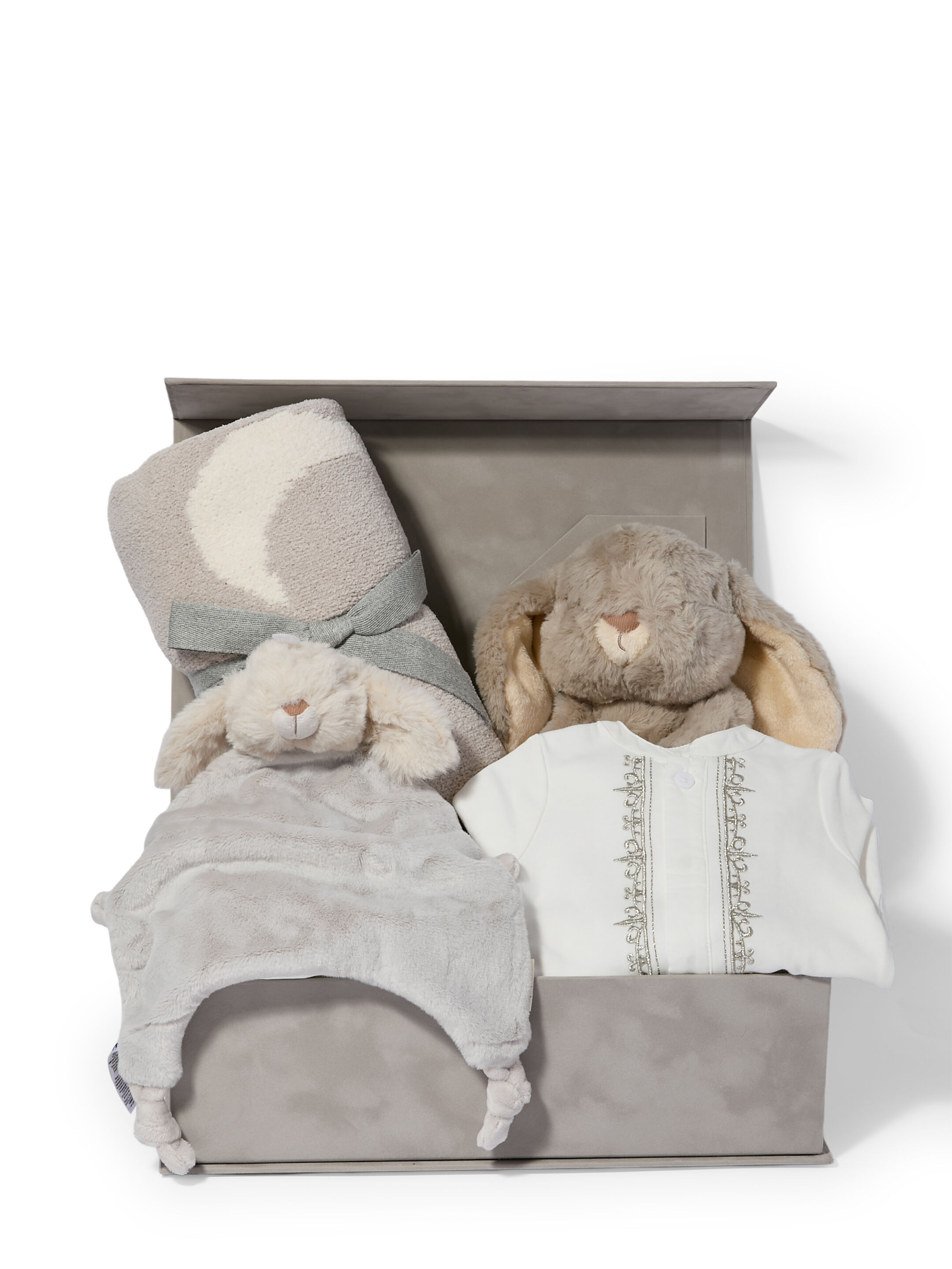 Embroidered Eid Sleepsuit - 5 Piece Gift Set image number 1